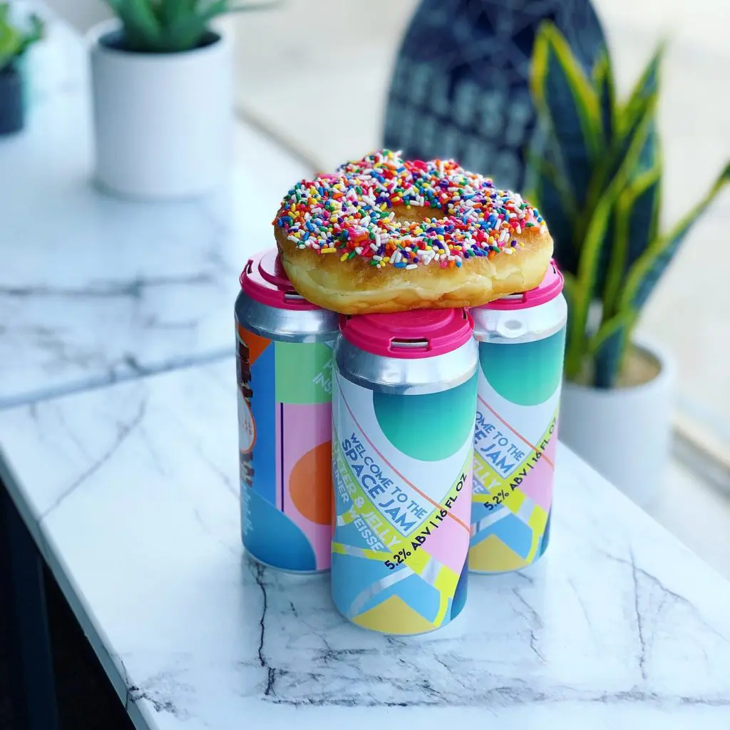 Celestial Beerworks is teaming up with local bakeries and more to offer beer and treats to go. (Courtesy of Celestial Beerworks)