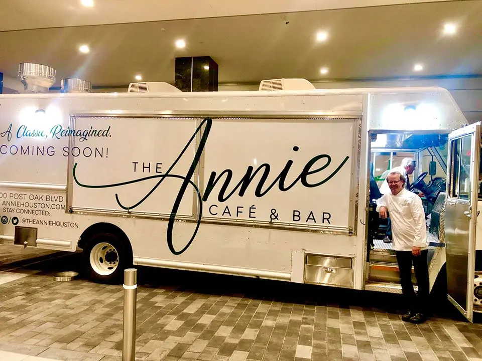 Chef Robert Del Grande will offer some of his classic dishes at The Annie Café & Bar food truck, which will be parked at the restaurant on Thursday afternoon. 