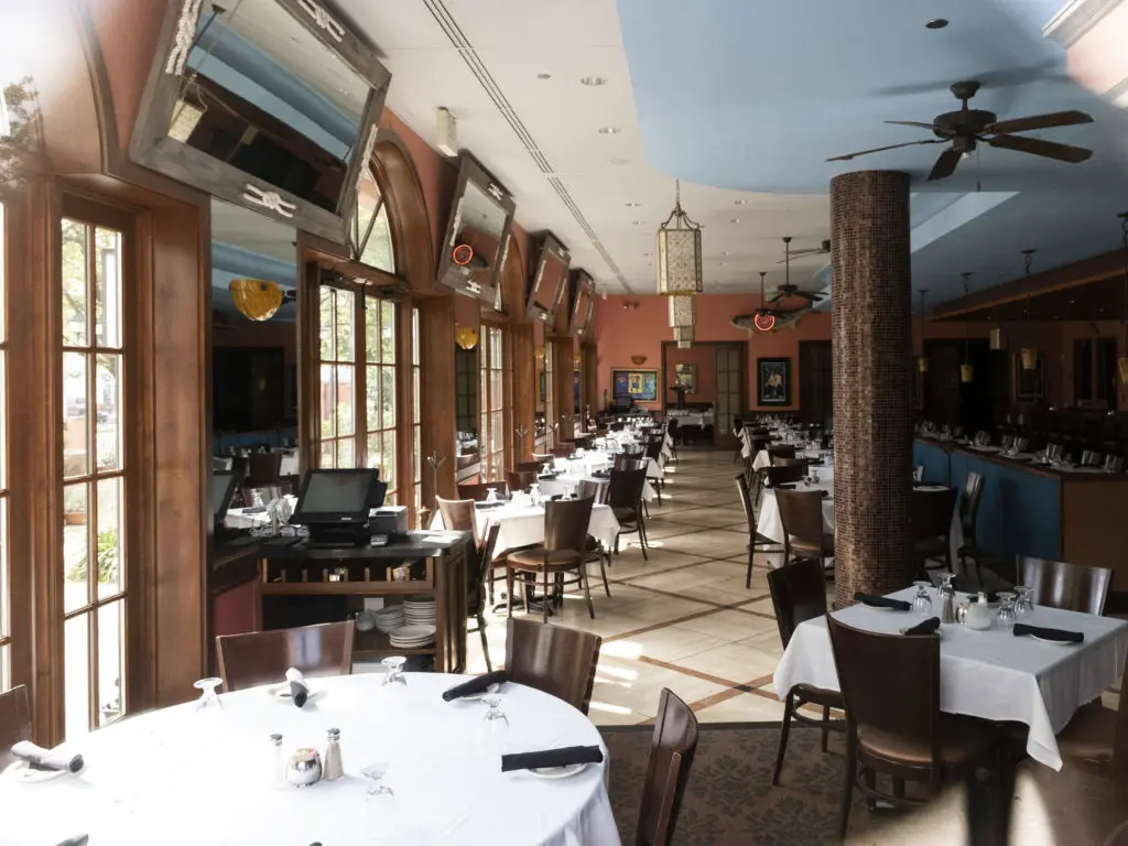 Tony Mandola's restaurant remains closed in an effort to slow the spread of COVID-19. (Photo by F. Carter Smith)