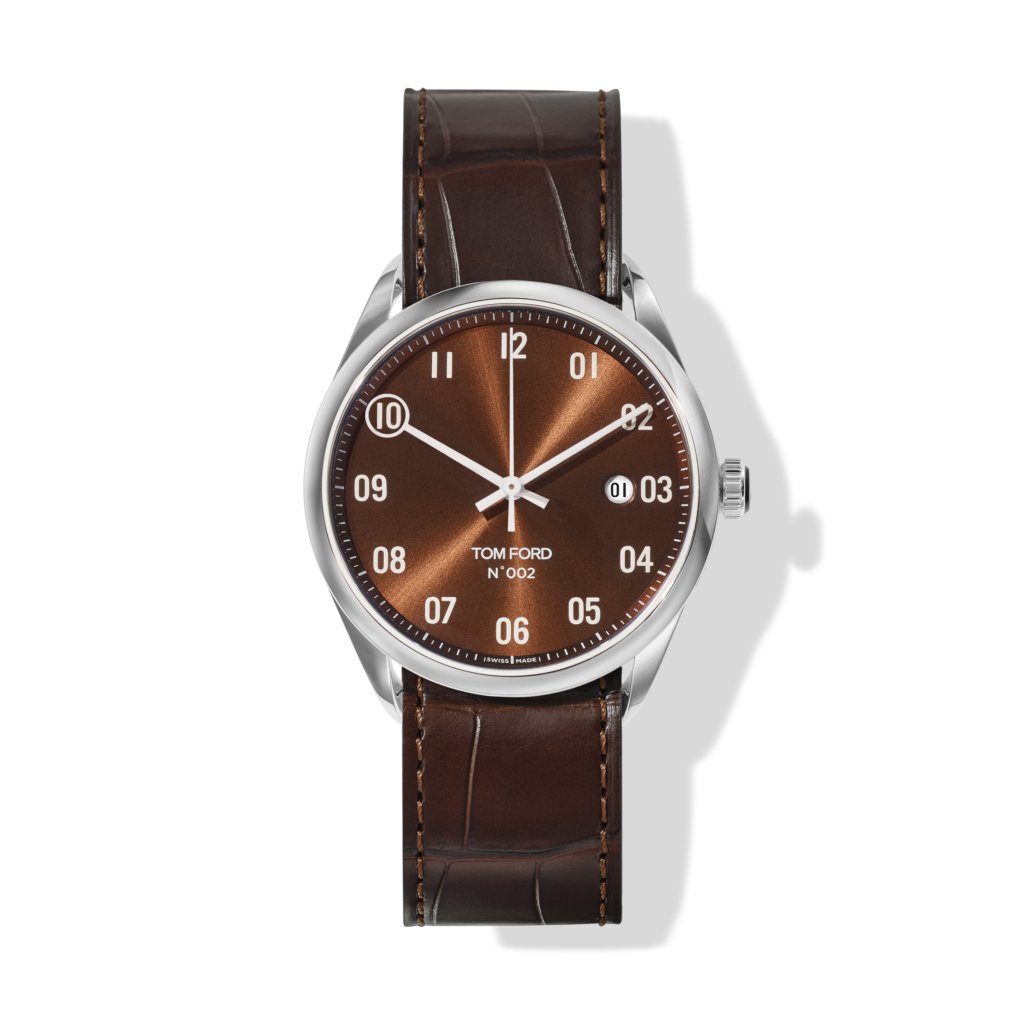 The second iteration of Tom Ford's beloved timepieces is a classic round style. 