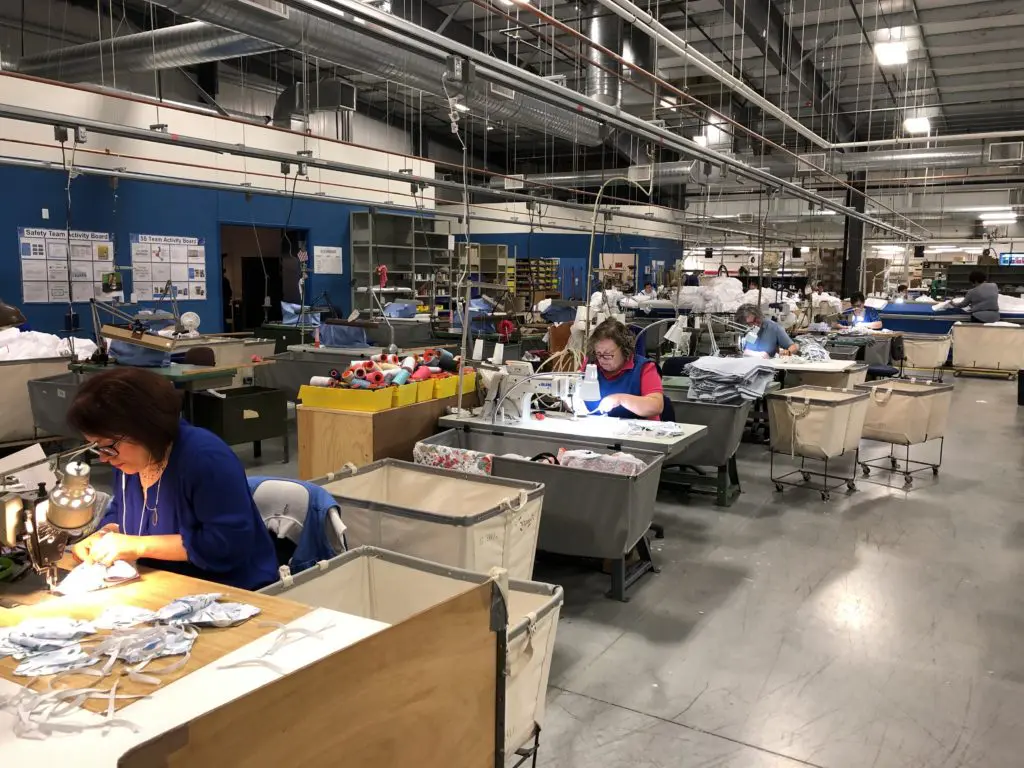"I can see the pride on the faces of the women who are actually sewing the masks," Mindy Matouk says.