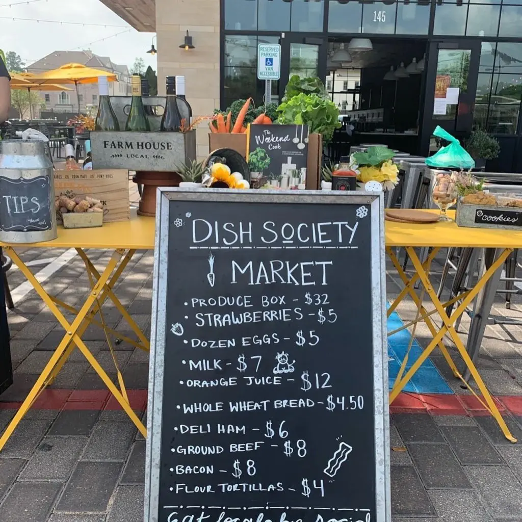 Dish Society farmer's market offerings, available seven days a week. (Photo by Courtesy Dish Society)