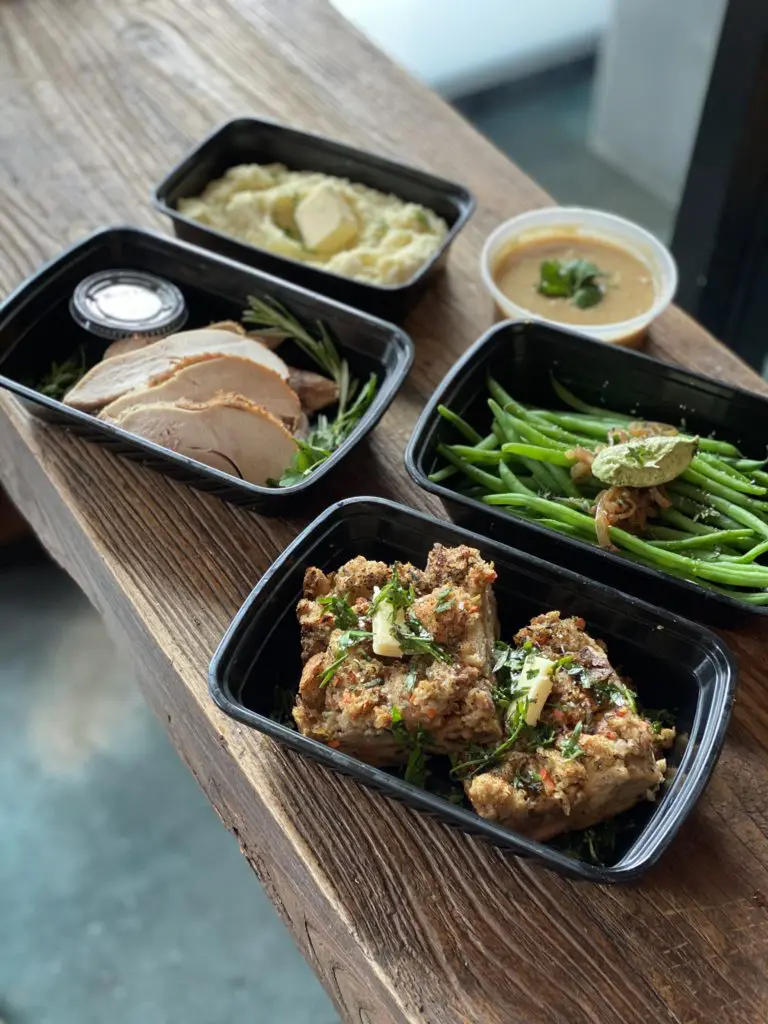 Thanksgiving Thursday means traditional turkey dinners from Coppa Osteria.
