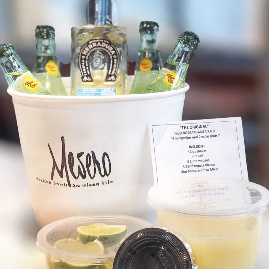 Mesero's cocktail kit is impressive.