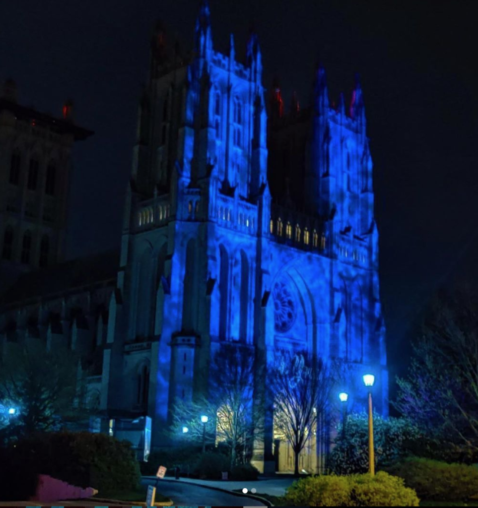 The National Cathedral in Washington, D.C. (Instagram photo  @elizabethacoco)
