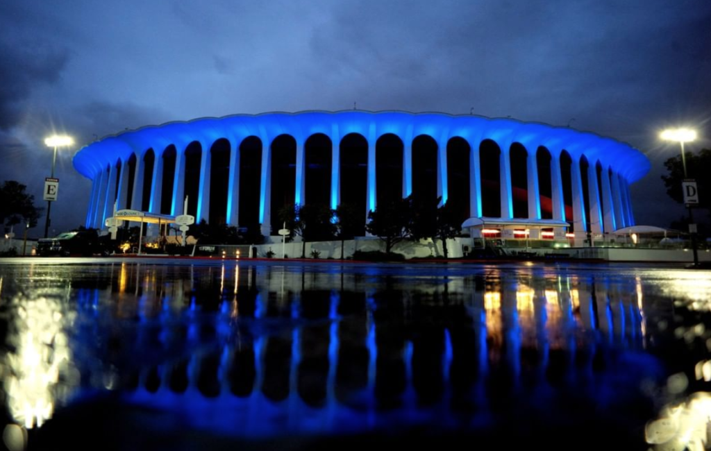 San Diego's concert venue The Forum (Instagram photo @nbcsandiego)