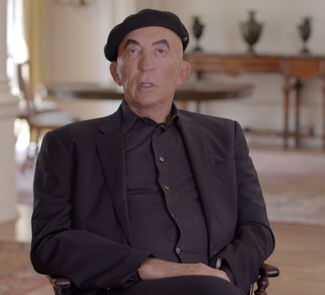 Ed Bosarge Jr. in his signature black beret as seen on his personal website.