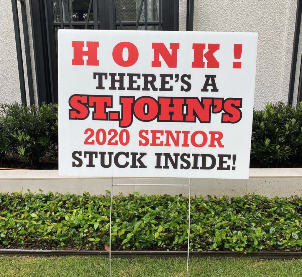 Being a senior in 2020 isn't what anyone expected. (@lizglanville)  (Photo by F. Carter Smith)