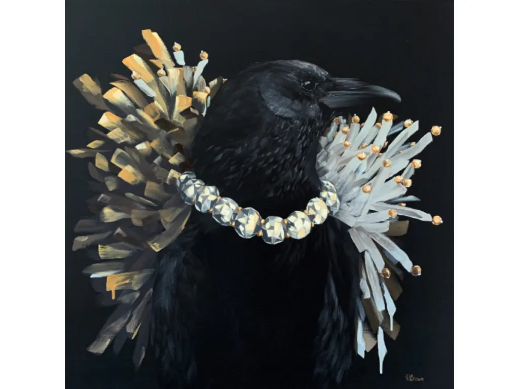 "Catwalk" by Hannah Brown retails for $3,600. Thrift Studio bidding starts at $2,160.