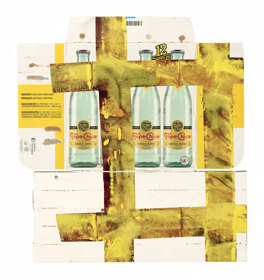 Shane Tolbert's "Topo Chico," 2019, at McClain Gallery. Available: $3,500. 