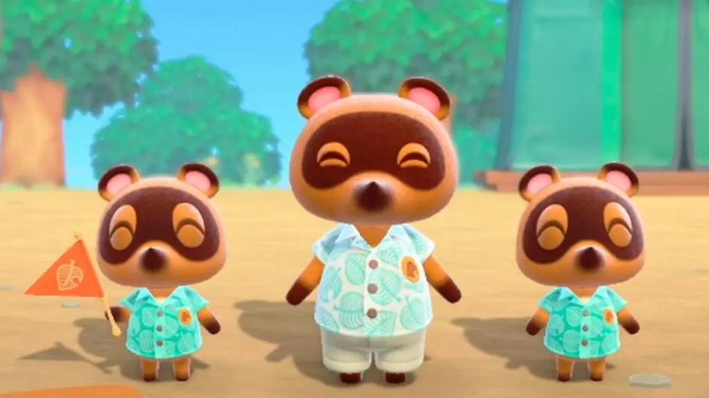 Tom Nook stands at the center of Animal Crossing.