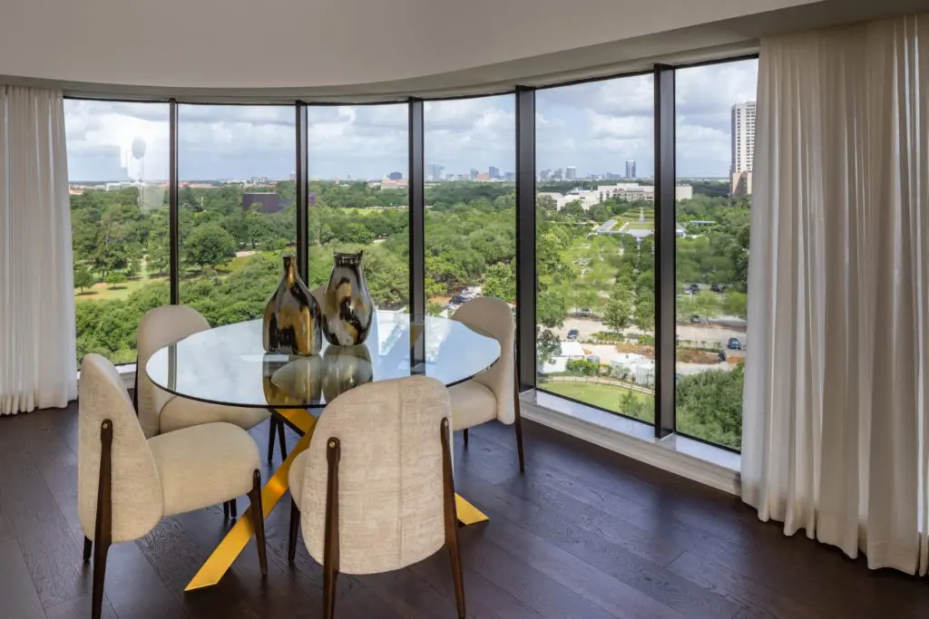The Parklane's views and unusual curves make it a showstopper.