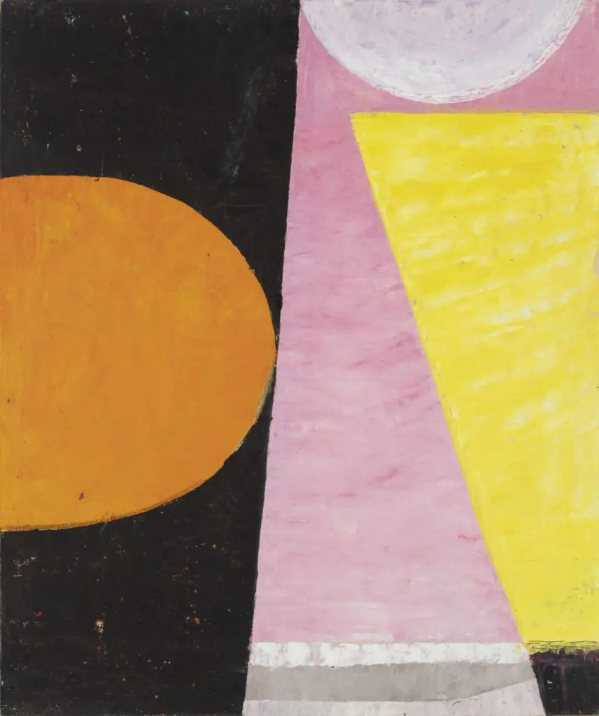 Toni LeSalle's "98 Commercial Street," 1952, oil on canvas board