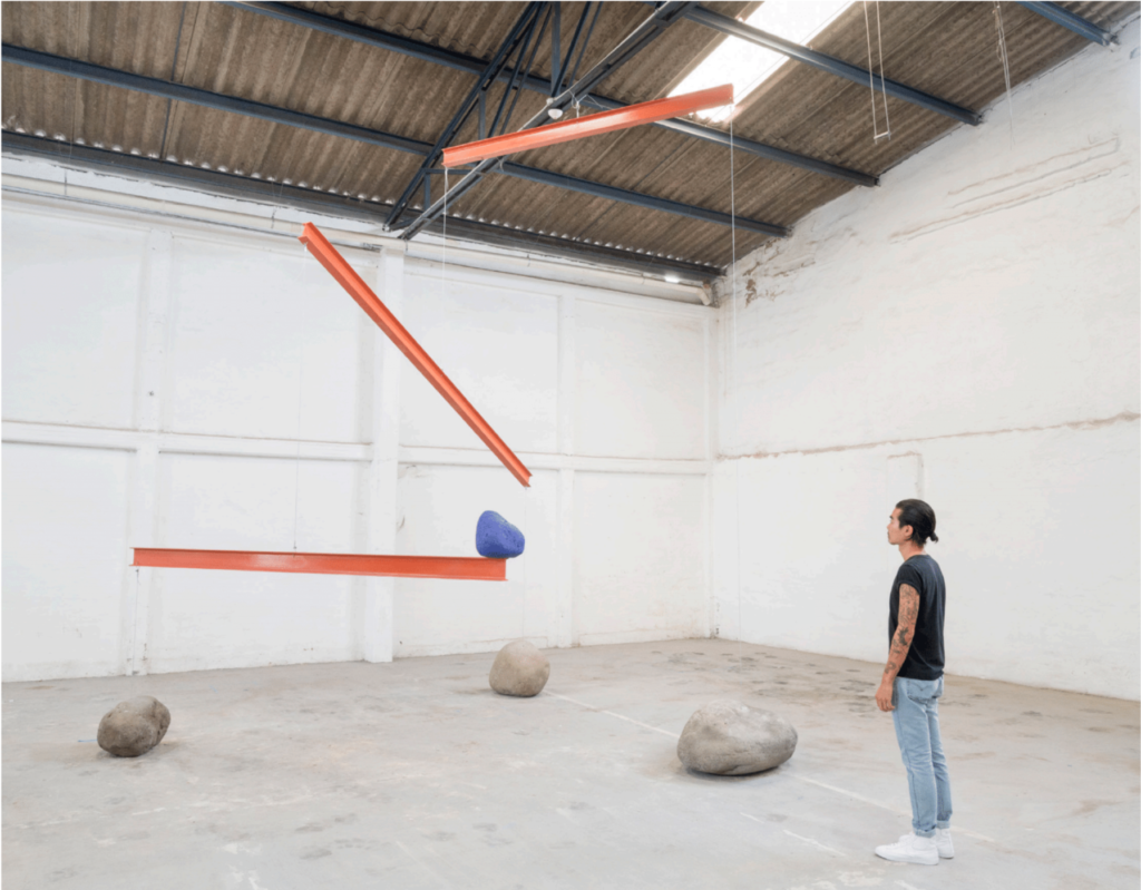 Jose Dávila's exhibition, "Directional Energies," at the Dallas Contemporary