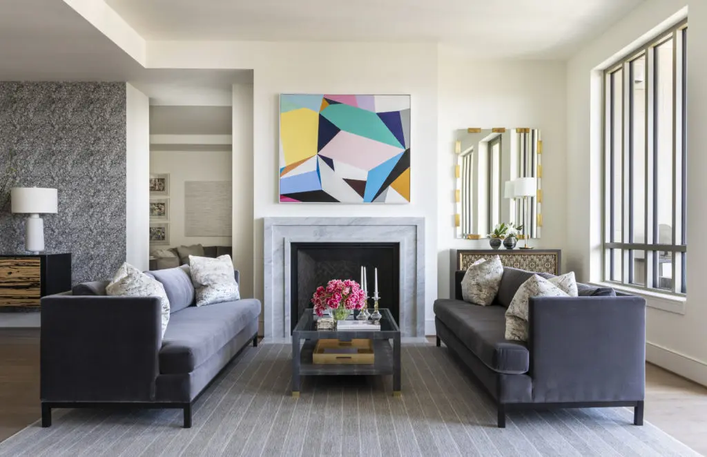 The living space is designed to be multi-functional. (Photo by Julie Soefer)