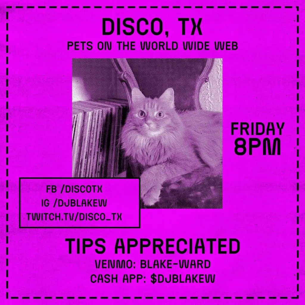 DJ Blake Ward is hosting a virtual music event this Friday on Twitch. (Courtesy of DJ Blake Ward)