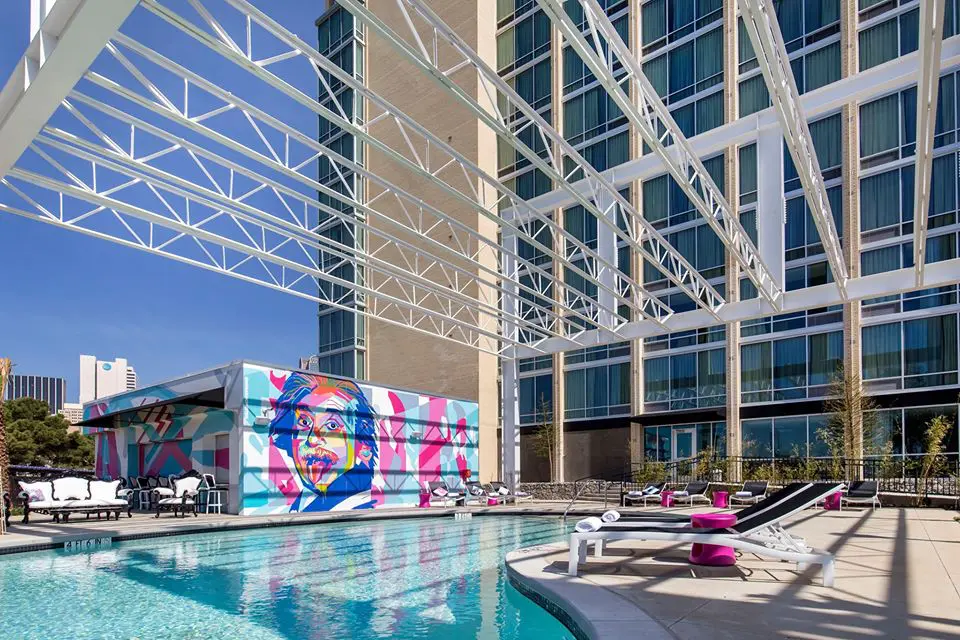 The Lorenzo Hotel has a fun pool with cabanas and a bar. (Courtesy of Lorenzo Hotel)