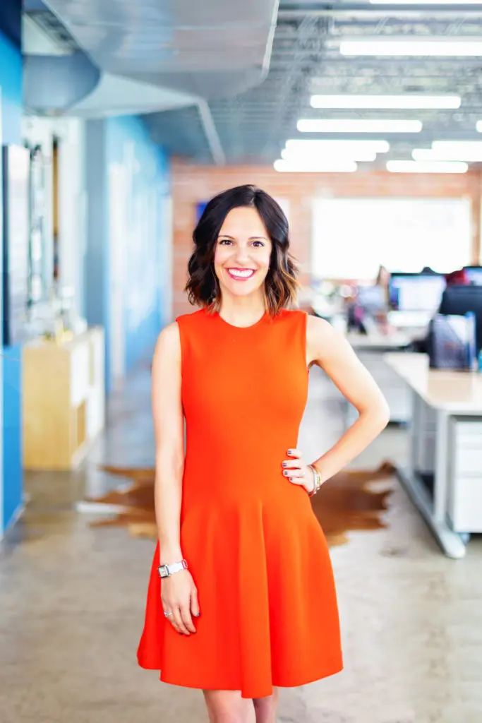 Allie Danziger leads her marketing and public relations firm from home during the pandemic.