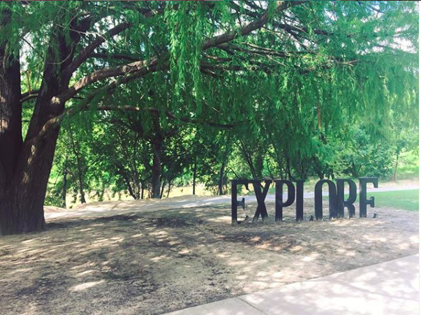 Get all your exploring done at Buffalo Bayou.