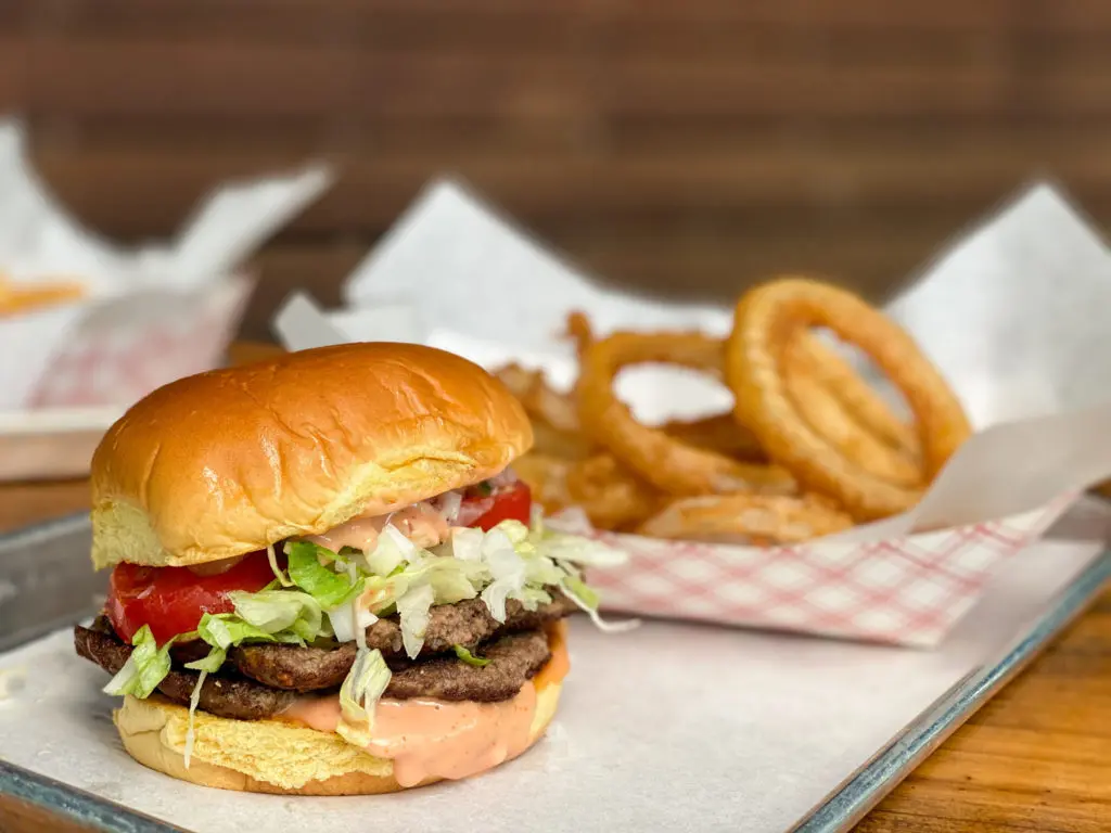 The classic double at Houston's new Daddy's Burgers.(Clark Cooper Concepts Photo)