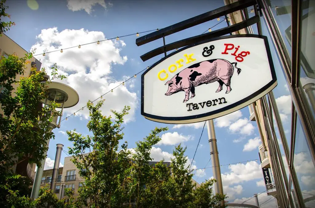 Sadly, Cork & Pig will not be reopening it's Crockett Row location.