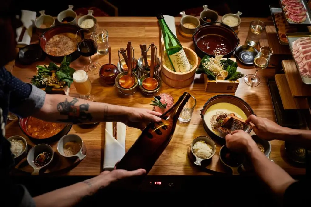 DipDipDip Tatsu-Ya turns dining into an Austin show, where you do some of the work.