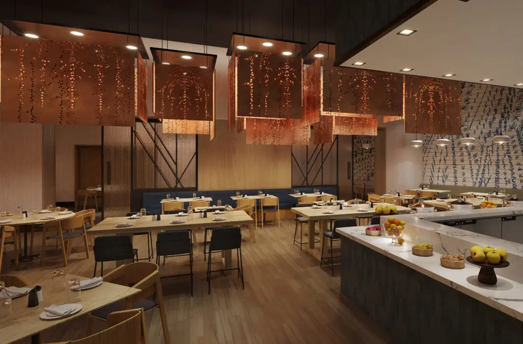 The new Hyatt Regency will feature two restaurants. (Courtesy of Hyatt Regency Frisco)