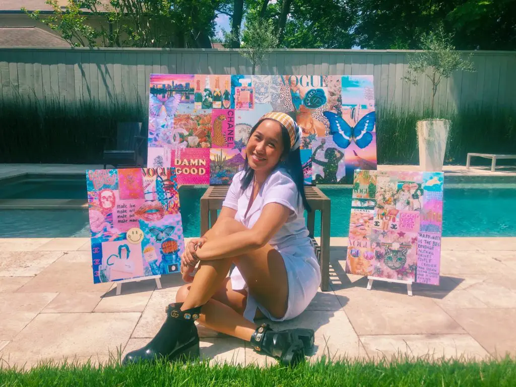 Alexis Ho presents her newest Pop Art collage collection.