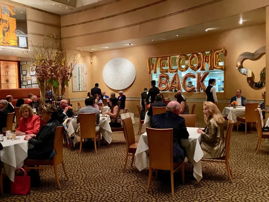 Tony's opens with a bold welcome for those returning to the fine dining mecca after being closed due to coronavirus restrictions. (Photo by Shelby Hodge)