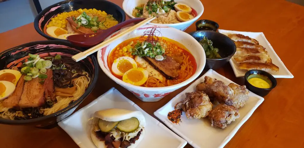 Some of the menu items now available for delivery from the ghost kitchen.