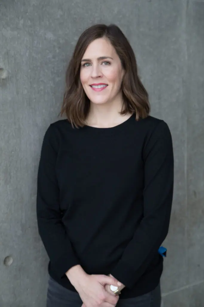 The Modern's associate curator, Lee Hallman
