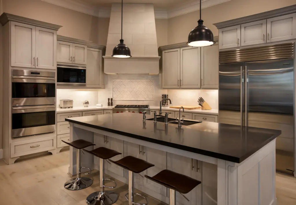 Baking that banana bread in the time of COVID-19 and entertaining friends at home requires a stellar kitchen. (Photo courtesy of Frankel Building Group)