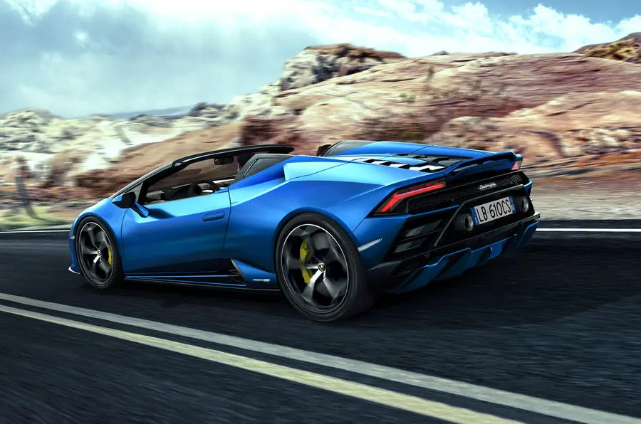 This is a Lamborghini where drifting is encouraged.