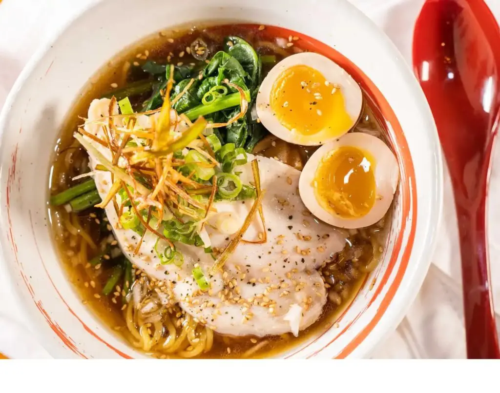 Kintaro Ramen's classic Miso with sliced chicken.
