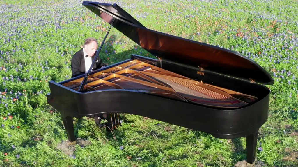 This Piano Concert in a Bluebonnet Field May be the Most Magical Texas Thing Ever — Watch the Exclusive Video