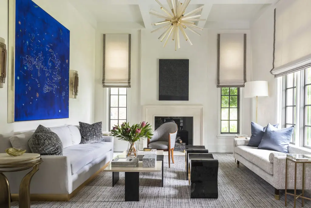 Living room by Houston interior designer Chandos Dodson Epley.