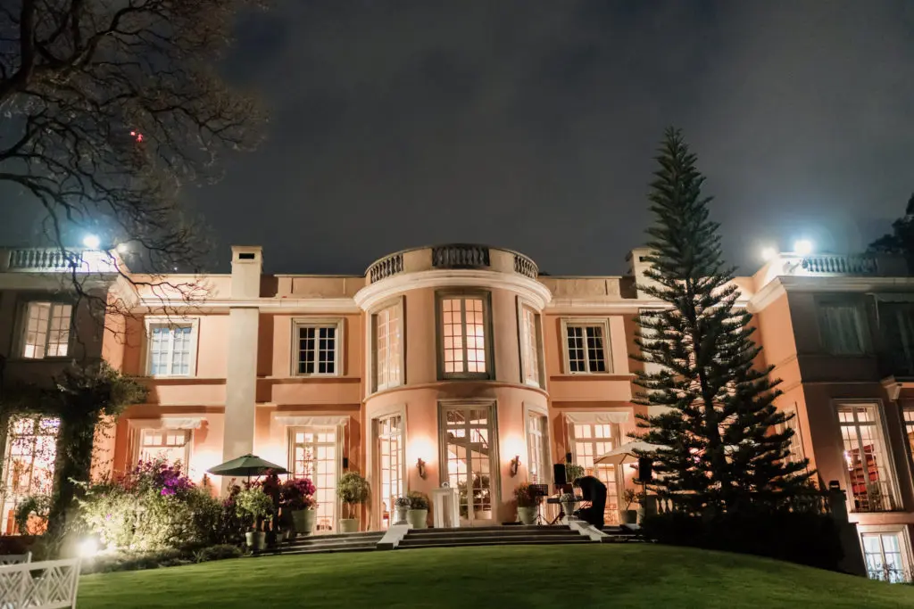 The French Embassy in Mexico City where a welcome dinner was held for the patrons of Notre-Dame Cathedral.