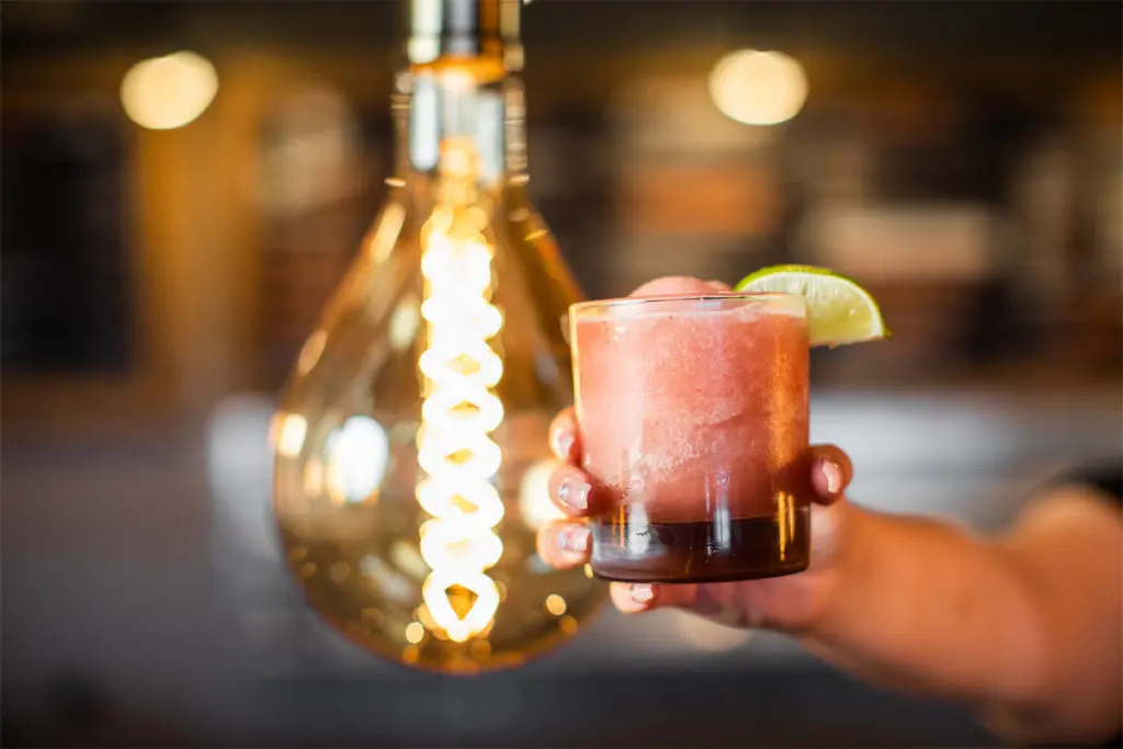 Take a break from the heat with frosé.  (Photo by Kathy Tran)
