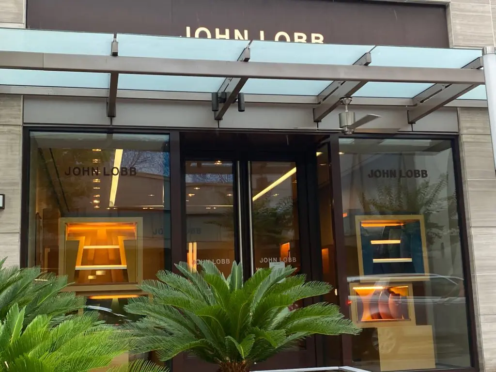 John Lobb is empty of merchandise in advance of possible trouble in River Oaks District. (Photo by Shelby Hodge)