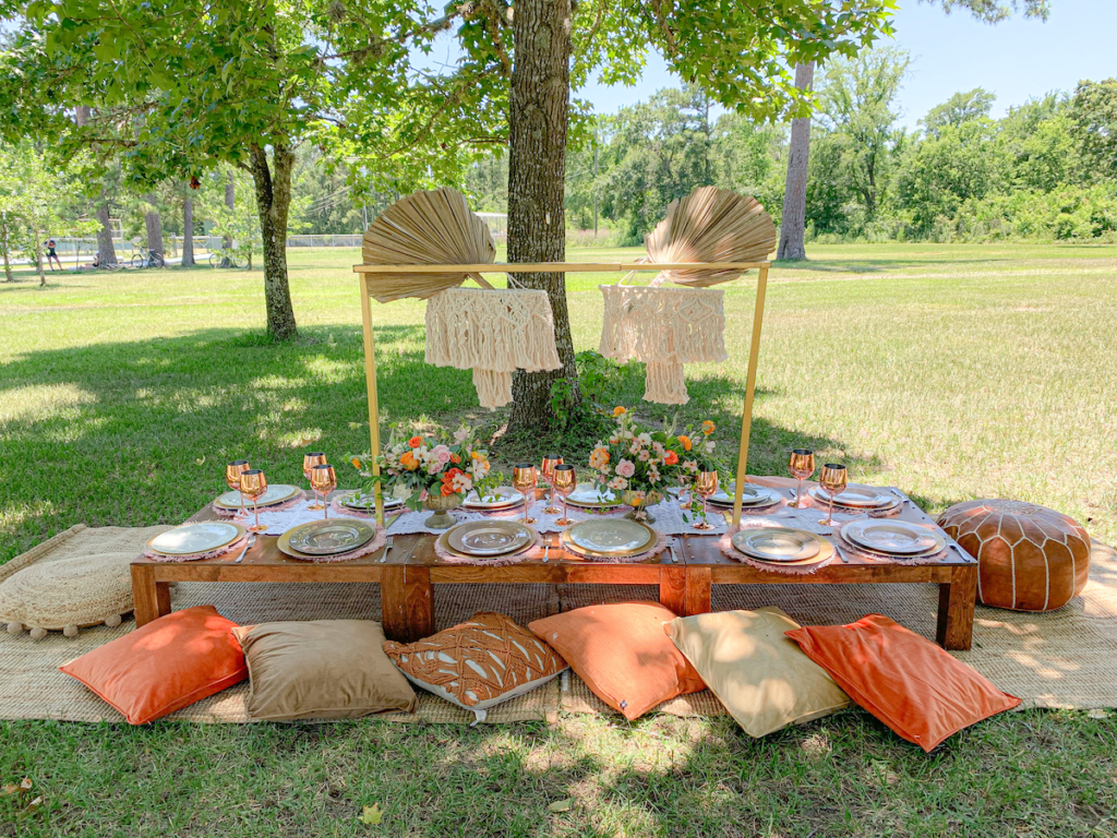 Shaded summertime vibes, compliments of Fancy Picnics.