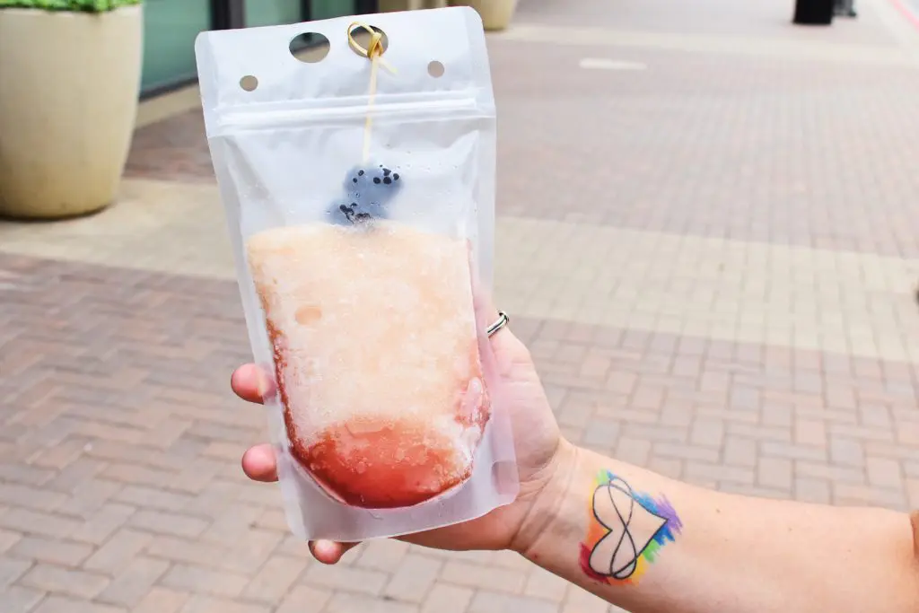 Pick up an Adult Sipper Froze curbside or at the bar at Legacy Hall.