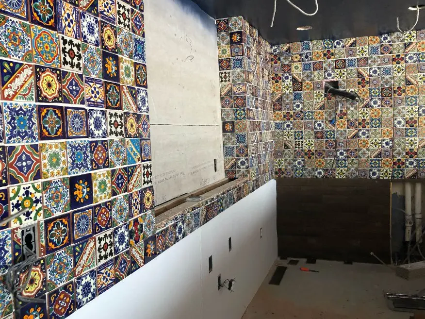 Paco's new bar area will be backed by an eye-popping installation of hand-painted Mexican tiles.