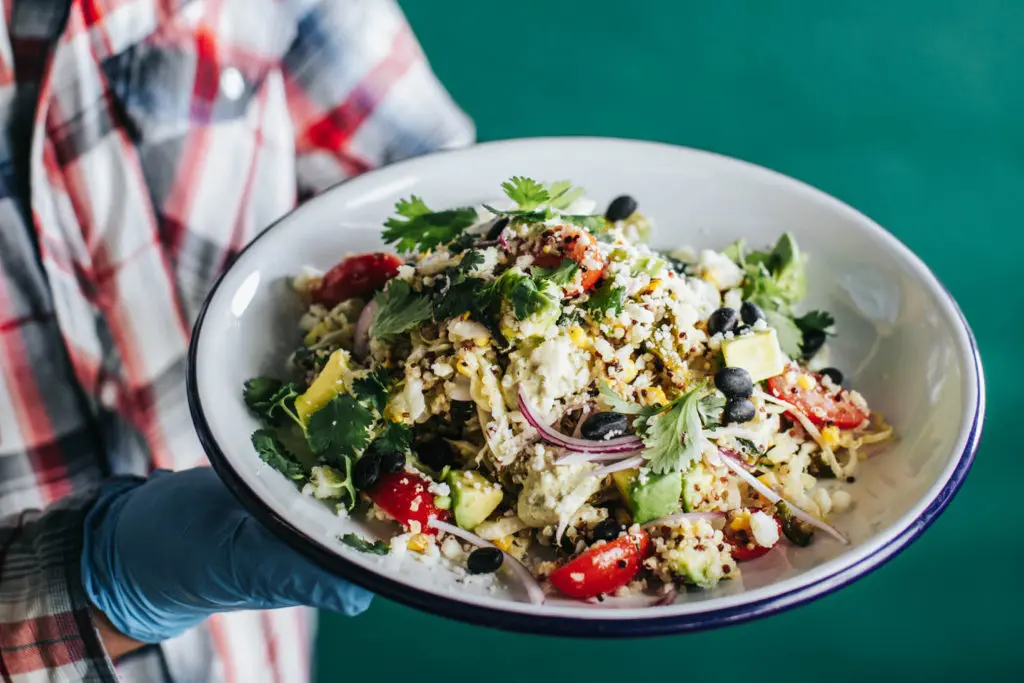 The quinoa bowl at JAXON is a great healthy option.
