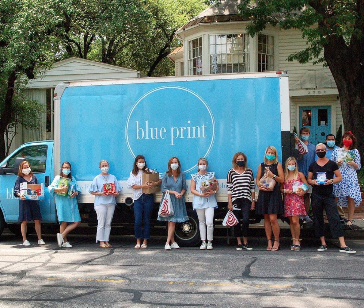 north texas food bank blue print stanley korshak
