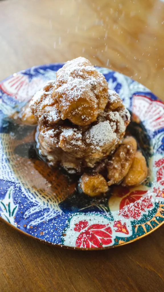 The Bread Pudding at TLC Vegan Kitchen is a must-try.