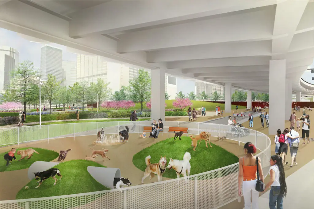 A dog run will also be a part of Carpenter Park. (Courtesy of Carpenter Park)