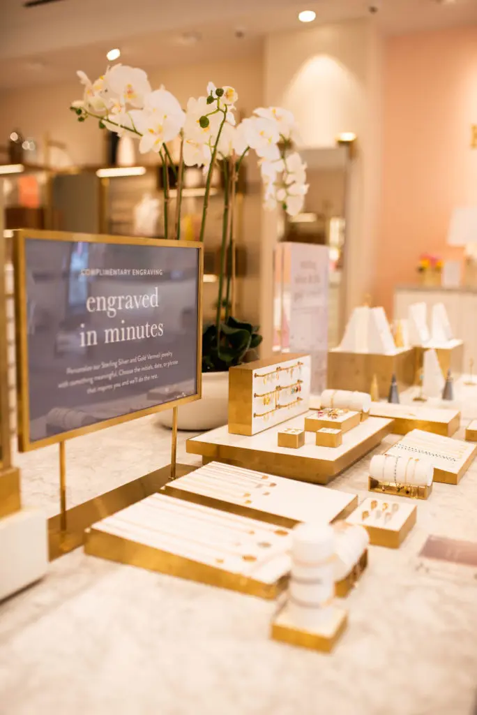 The Highland Village store is the only Houston location featuring an engraving station.