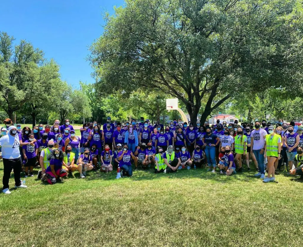 Not My Son is a non-profit organization that is focused on bringing the community together through events, rallies, and organized discussions focused on reforming city policies that perpetuate systems of oppression. (Courtesy of Not My Son)
