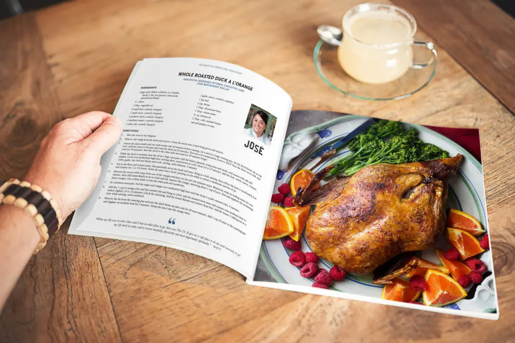 Proceeds from "Cooking at Home" will benefit Dallas 24 Hour Club, which helps the homeless recovering from addiciton.