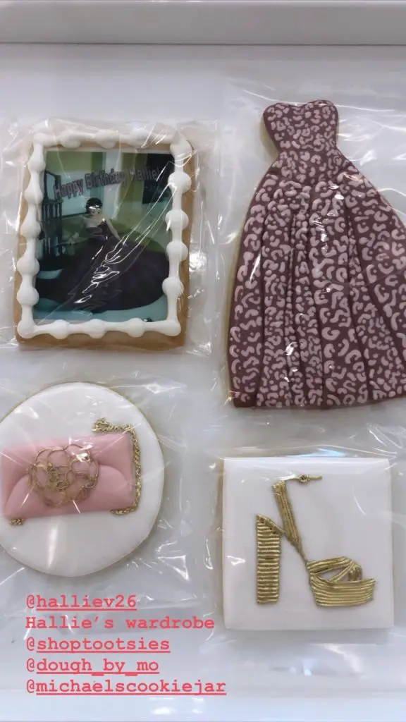 Stylish cookies for Hallie Vanderhider's birthday party at Tootsies.  (Courtesy Photo)